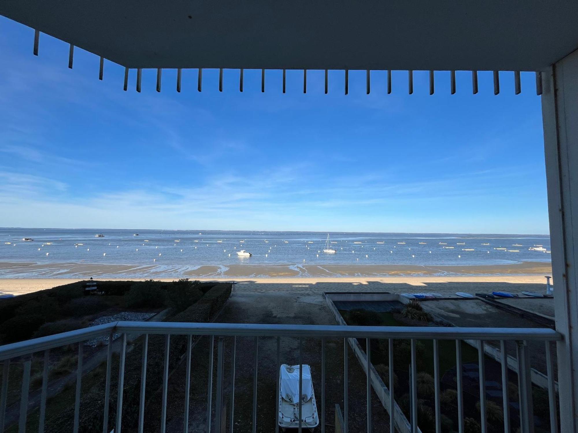 Duplex T1 Vue Mer A Arcachon - Acces Direct Plage - Quartier Aiguillon - Fr-1-319-71 Ngoại thất bức ảnh