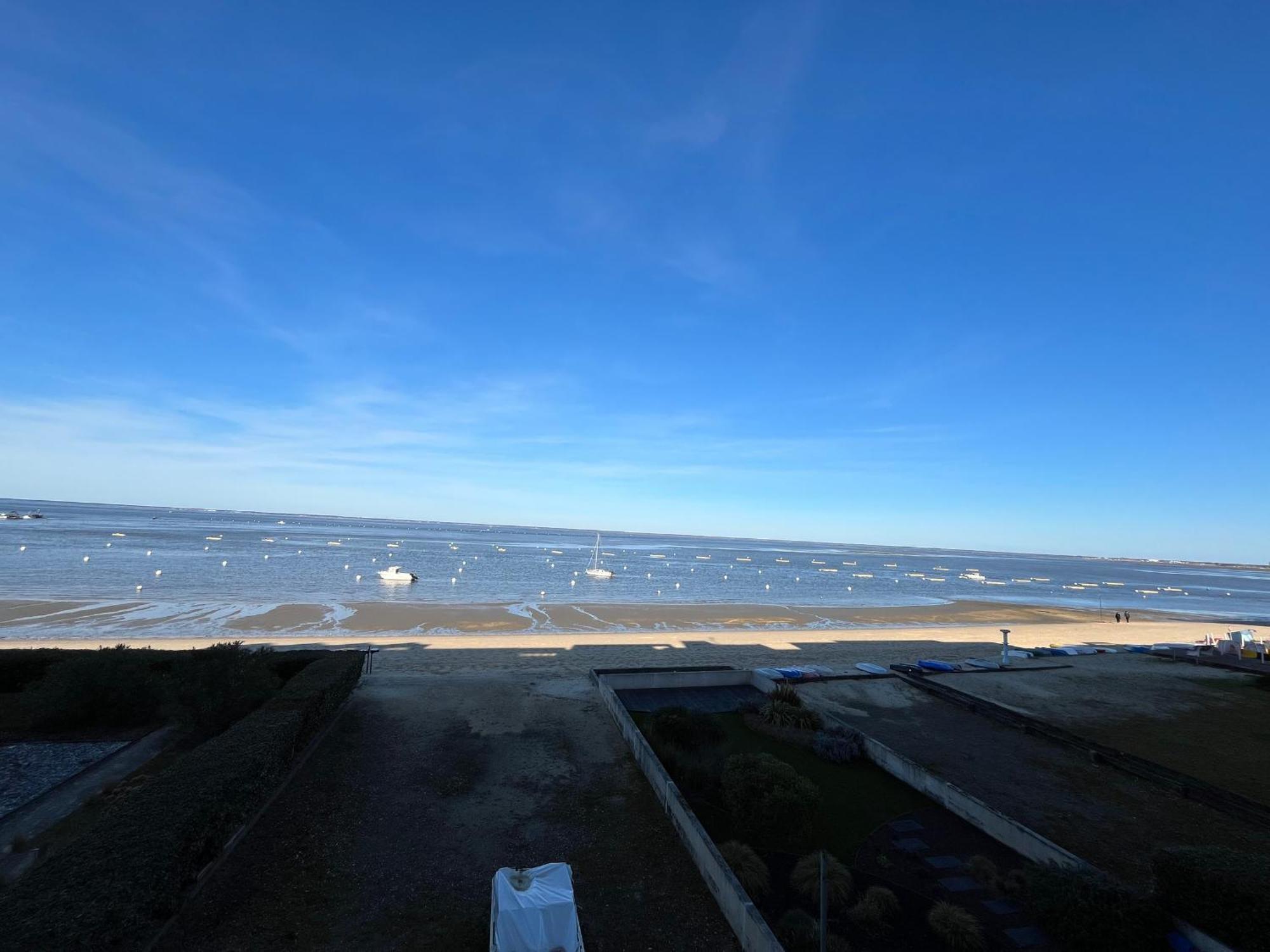 Duplex T1 Vue Mer A Arcachon - Acces Direct Plage - Quartier Aiguillon - Fr-1-319-71 Ngoại thất bức ảnh